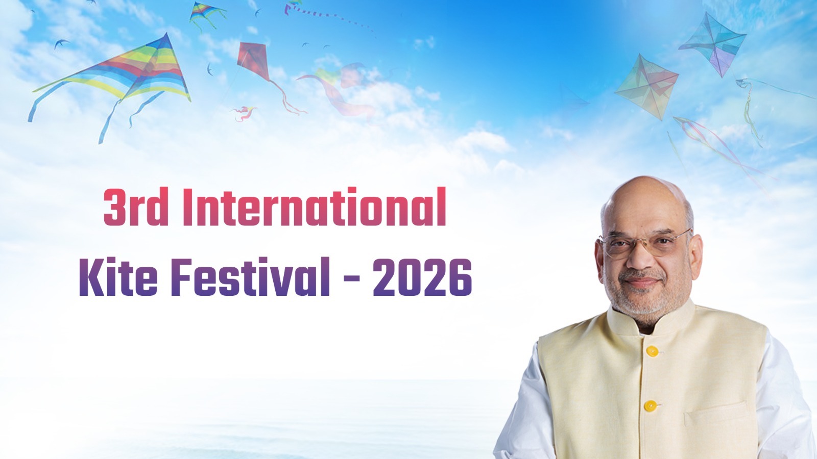 Amit Shah Inaugurates Delhi Kite Festival