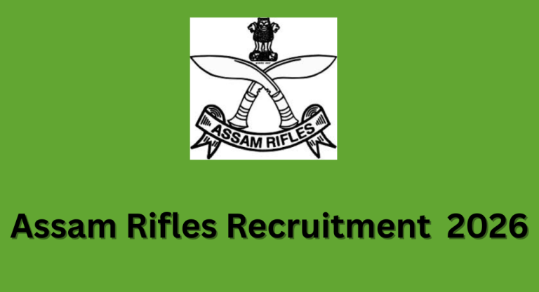 Assam Rifles Recruitment