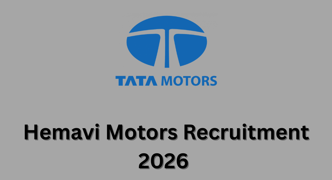 Hemavi Motors Recruitment