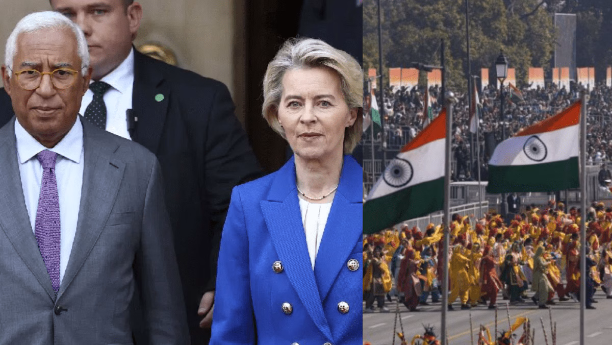 EU Leaders at India's 77th Republic Day