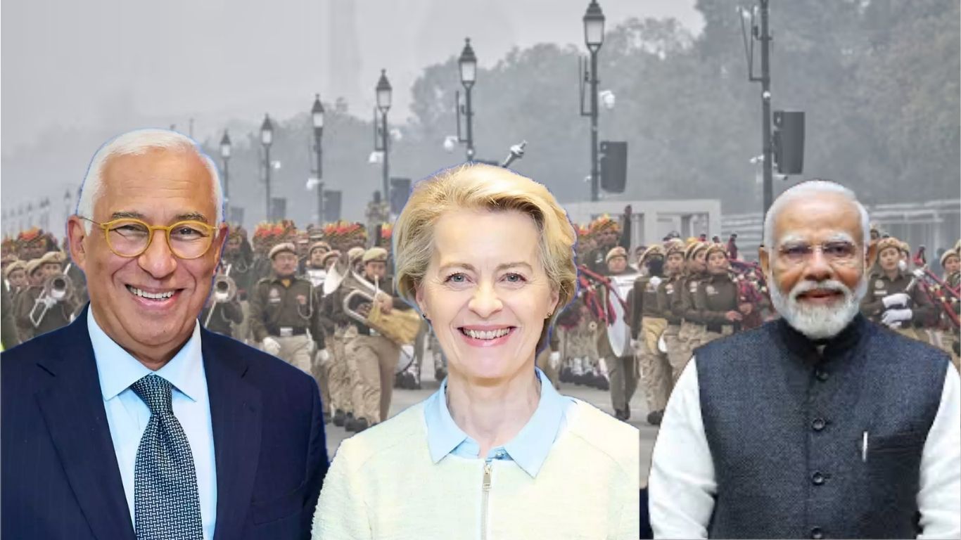 EU Leaders at India's 77th Republic Day