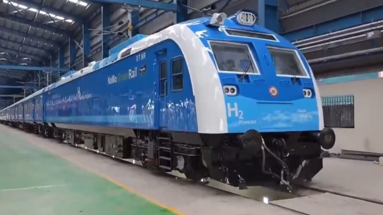 Hydrogen Train Trials India