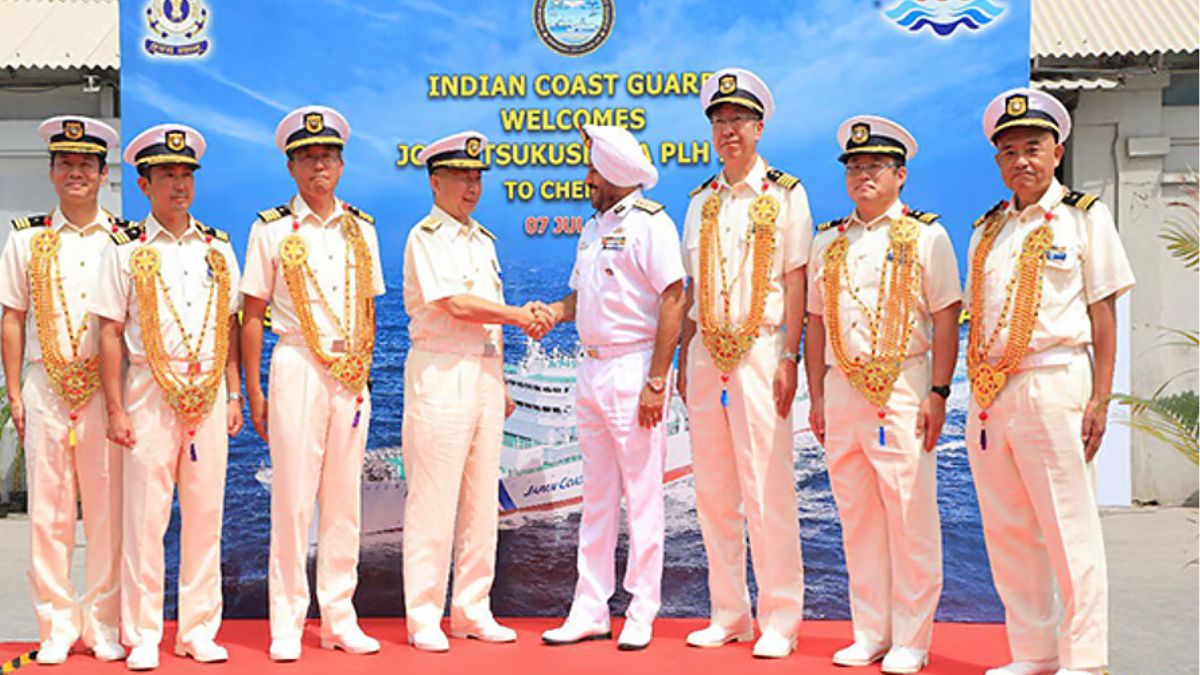 India Japan Coast Guards HNS Drill
