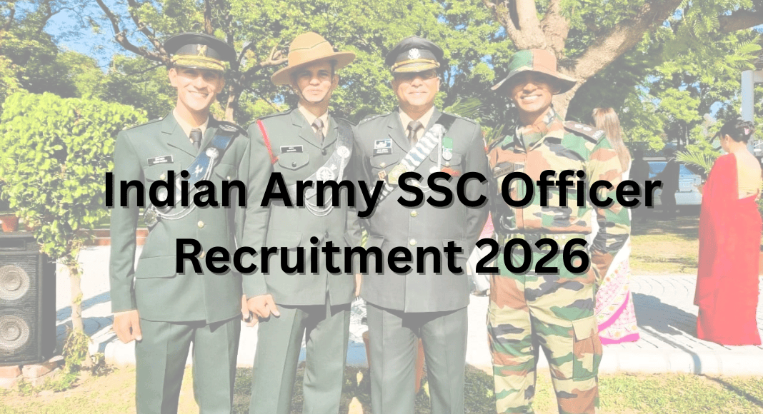 Indian Army SSC Officer Recruitment