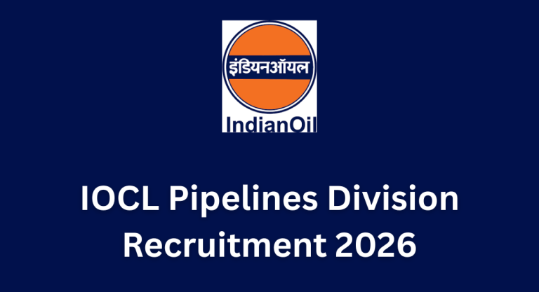 IOCL Pipelines Division Recruitment