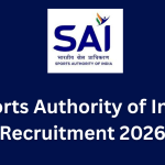 Sports Authority of India Recruitment