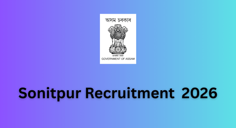 Sonitpur Recruitment