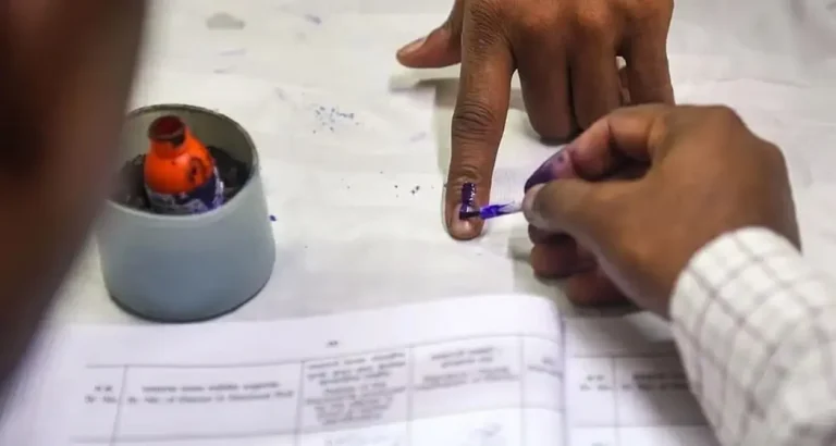Maharashtra Civic Poll Ink Issue