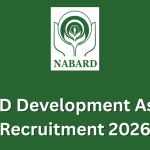 NABARD Development Assistant Recruitment