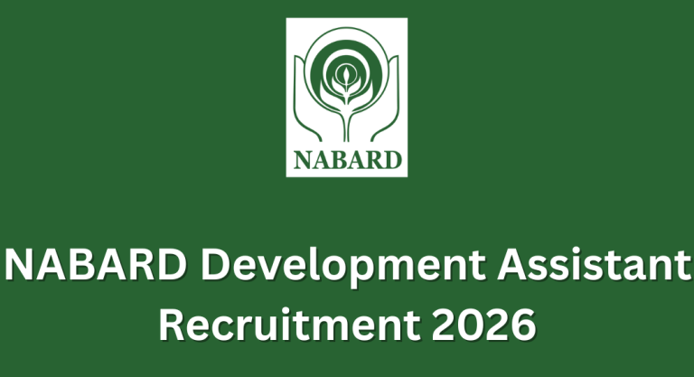 NABARD Development Assistant Recruitment