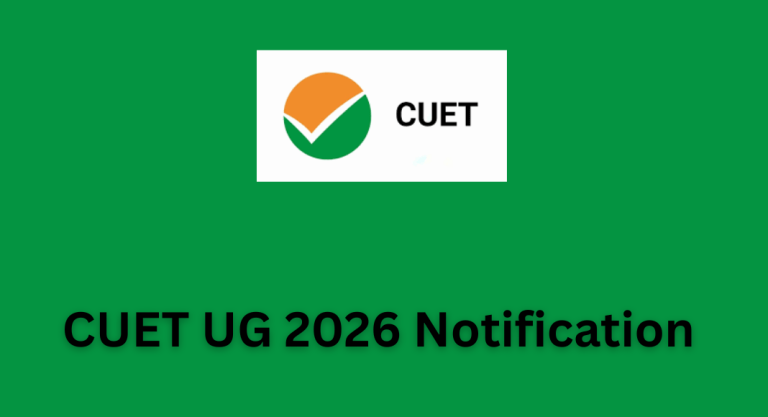 CUET UG 2026 Notification