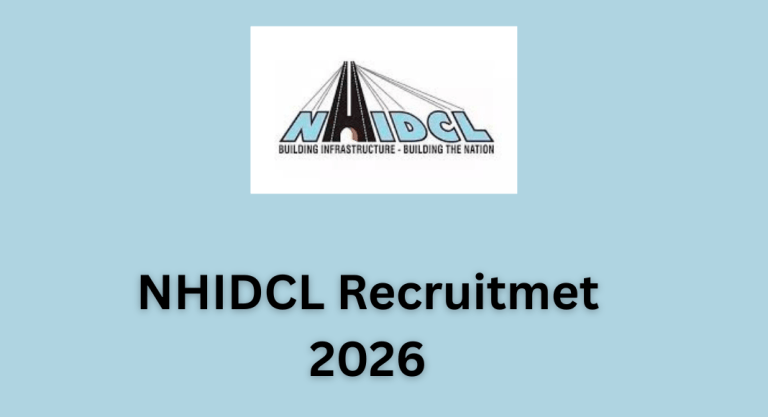 NHIDCL Recruitment