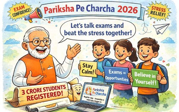Pariksha Pe Charcha Hits 3 Cr: A Record-Breaking Student Outreach Movement Pariksha Pe Charcha Hits 3 Cr