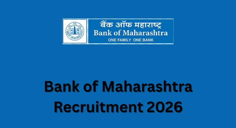 Bank of Maharashtra Recruitment