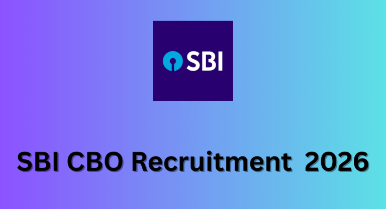 SBI CBO Recruitment