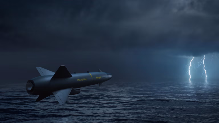 Saab Showcases RBS-15 Missile