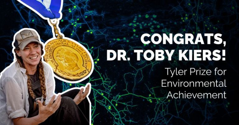 Toby Kiers Wins Tyler Prize