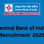 Central Bank of India Recruitment