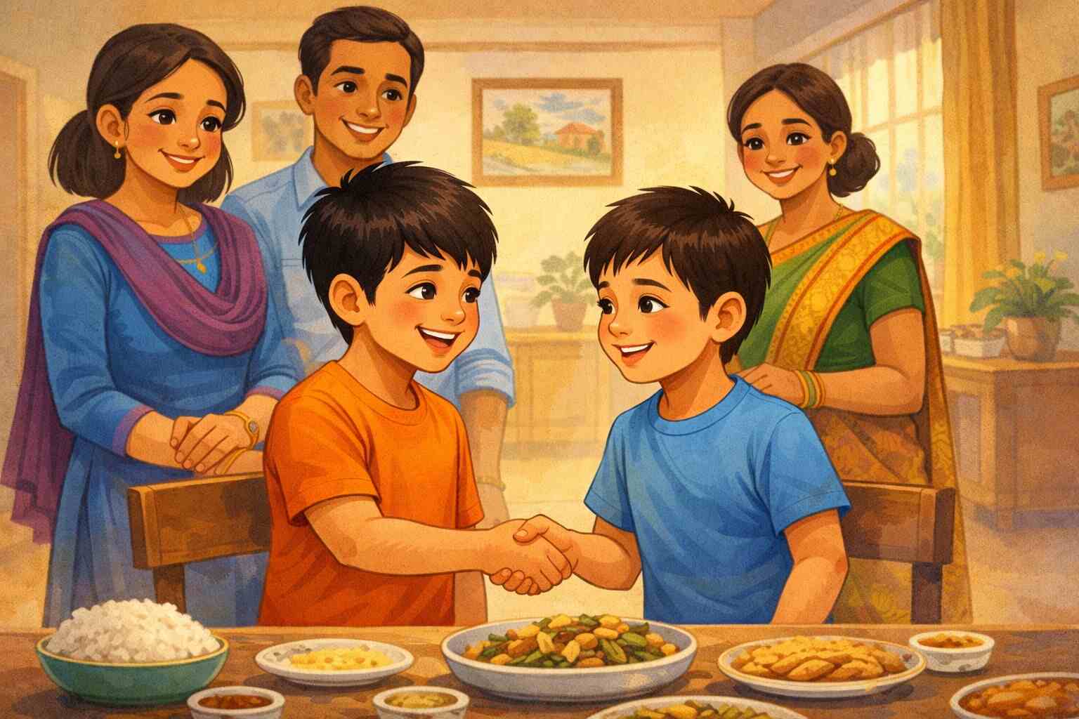 Children Friendship Story