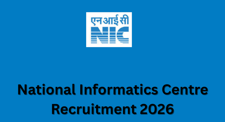 National Informatics Centre Recruitment