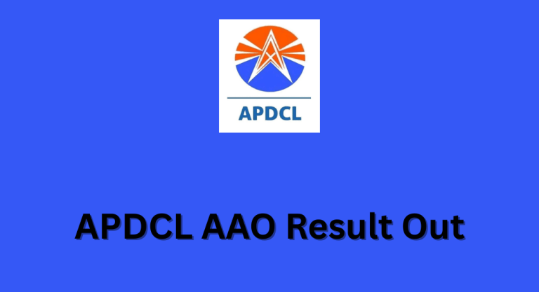 APDCL AAO Result Out