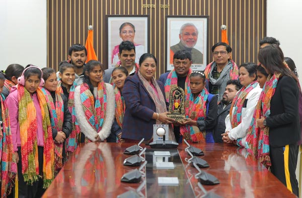 Blind Women’s T20 Champions Honoured: Delhi Celebrates the Pride of Indian Cricket Blind Women’s T20 Champions Honoured