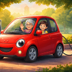 The Magical Green Car Story for Kids
