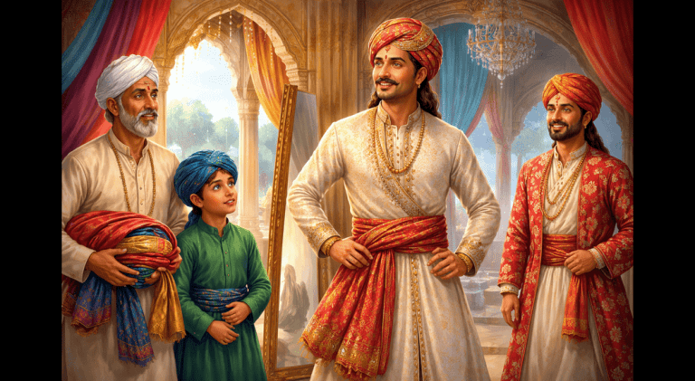 Raja Meets Emperor Akbar