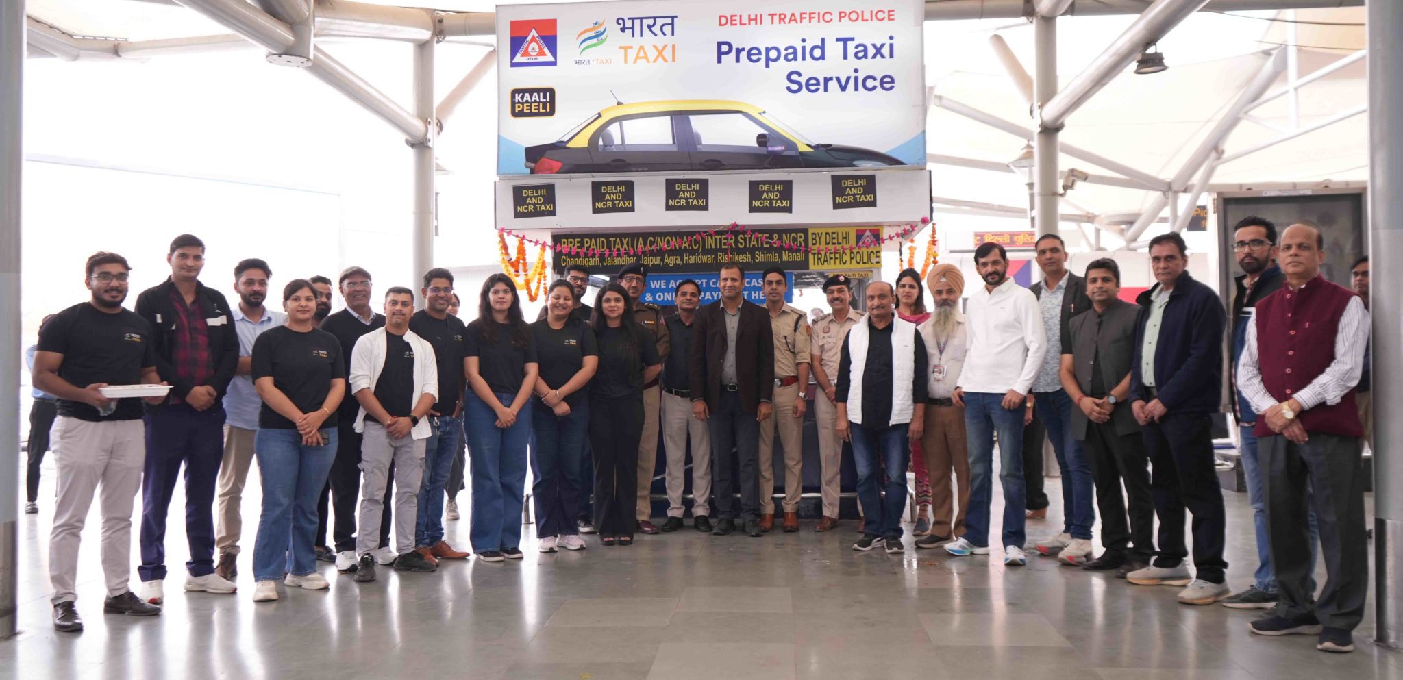 Delhi Bharat Taxi Tie-up