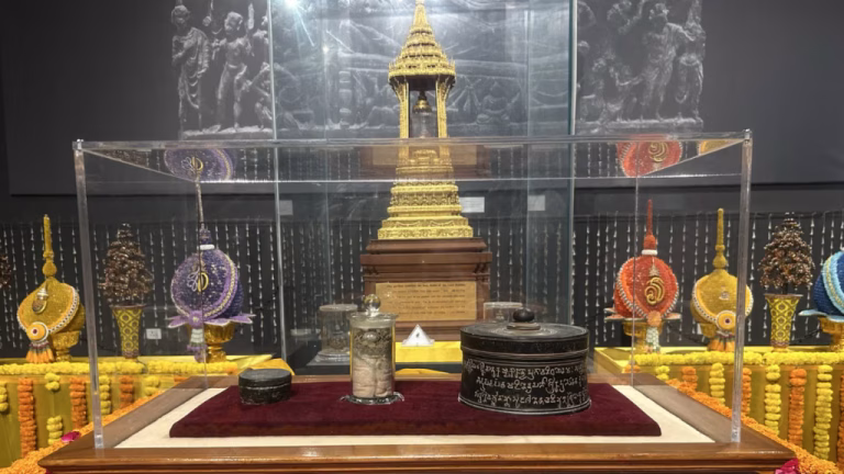 Devnimori Buddha Relics to Sri Lanka