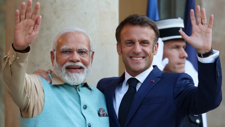 French President Macron Visit India
