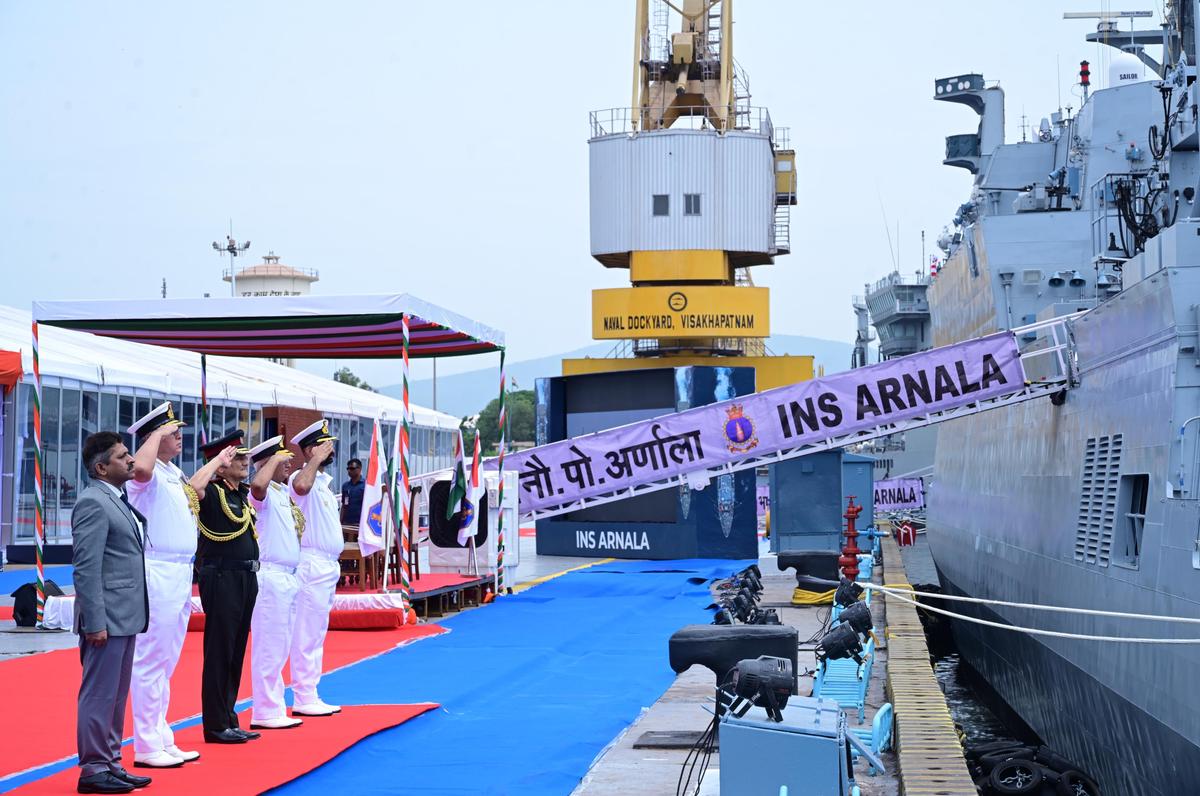 INS Arnala Naval Strength Boost: India’s First Indigenous ASW Shallow Water Craft Inducted INS Arnala Naval Strength Boost