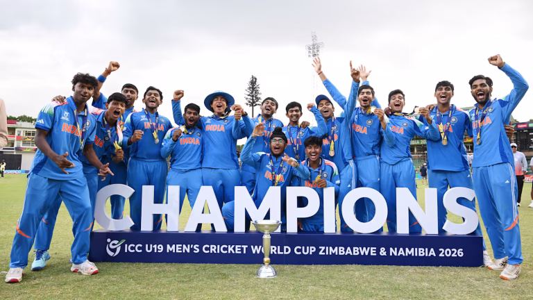 India Sixth U19 World Cup Title