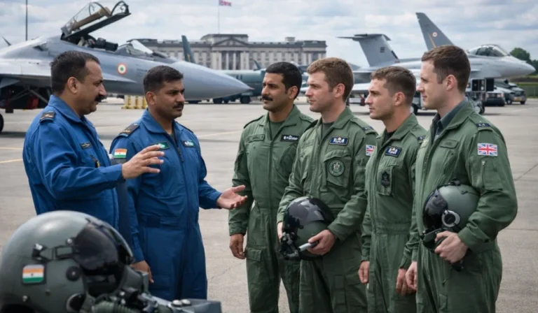 Indian Air Force Trains RAF Pilots