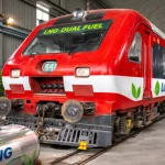 Indian Railways LNG-Diesel DEMU Train