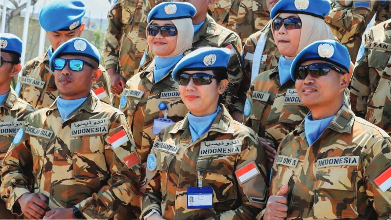 Indonesia Gaza Peace Troops