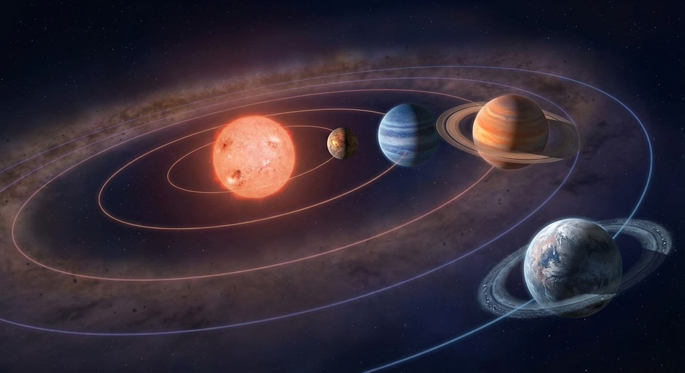 LHS 1903 Planetary Pattern