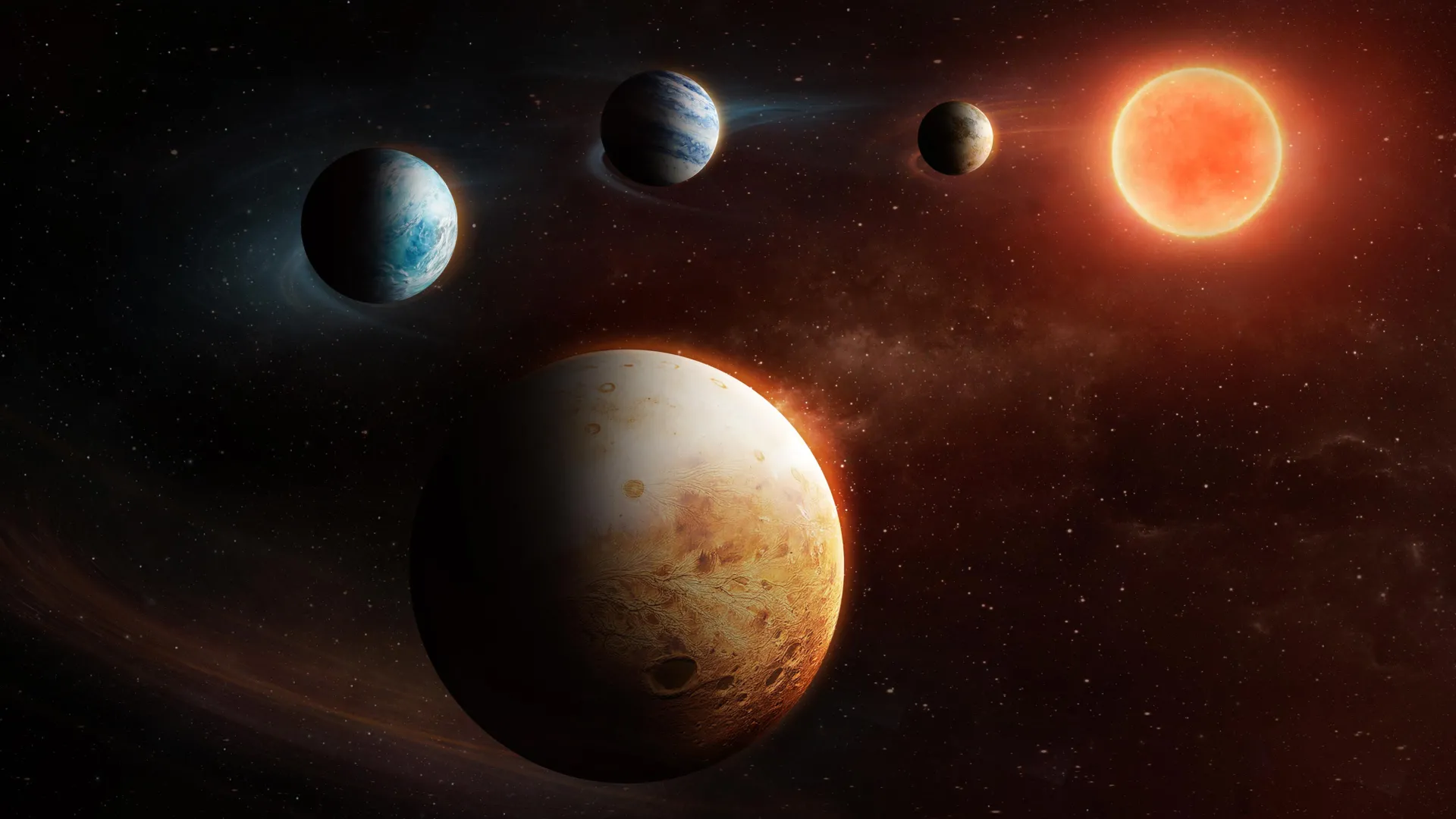 LHS 1903 Planetary Pattern