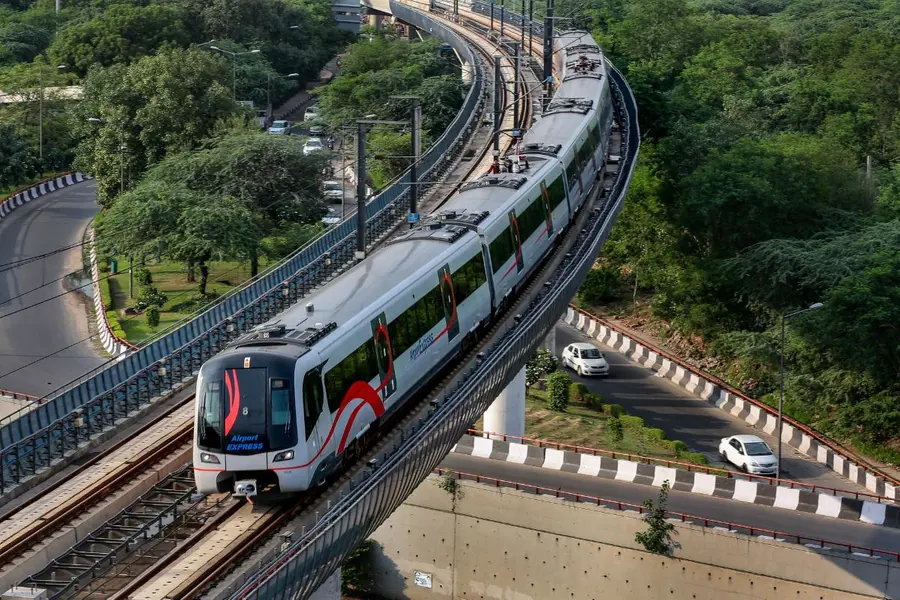 Magenta Line Longest Metro Corridor