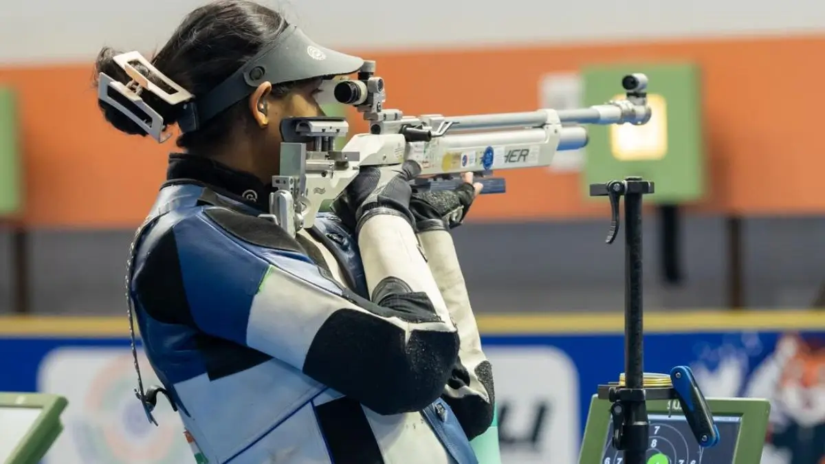 Meghana Sajjanar Wins Asian Bronze While Eight Months Pregnant at Asian Shooting Championships Meghana Sajjanar Wins Asian Bronze