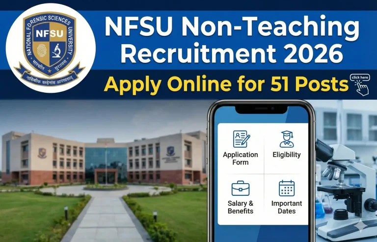 NFSU Non-Teaching Recruitment
