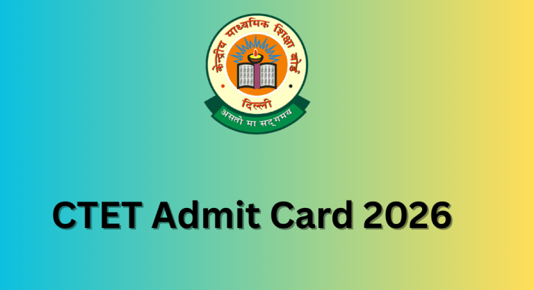 CTET Admit Card
