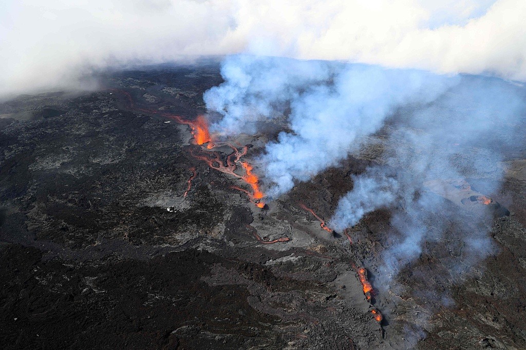 Piton de la Fournaise Eruption