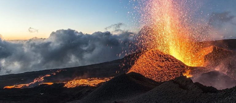 Piton de la Fournaise Eruption
