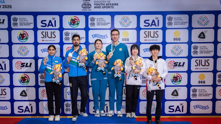 Suruchi Singh Samrat Rana Silver Medal