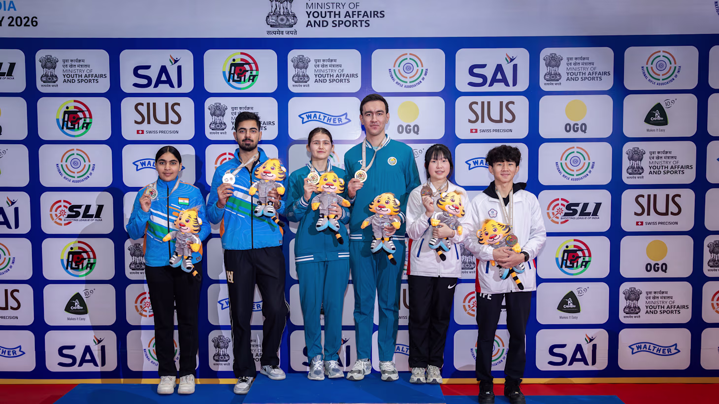 Suruchi Singh Samrat Rana Silver Medal