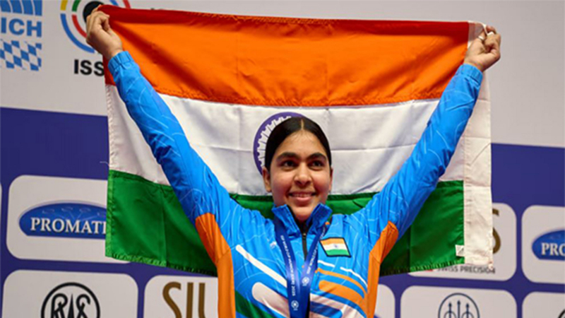 Suruchi Singh, Samrat Rana Silver Medal: Indian Shooters Shine at Asian Championship Suruchi Singh Samrat Rana Silver Medal