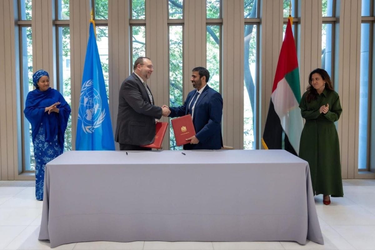 UAE-WFP Sudan Aid Agreement