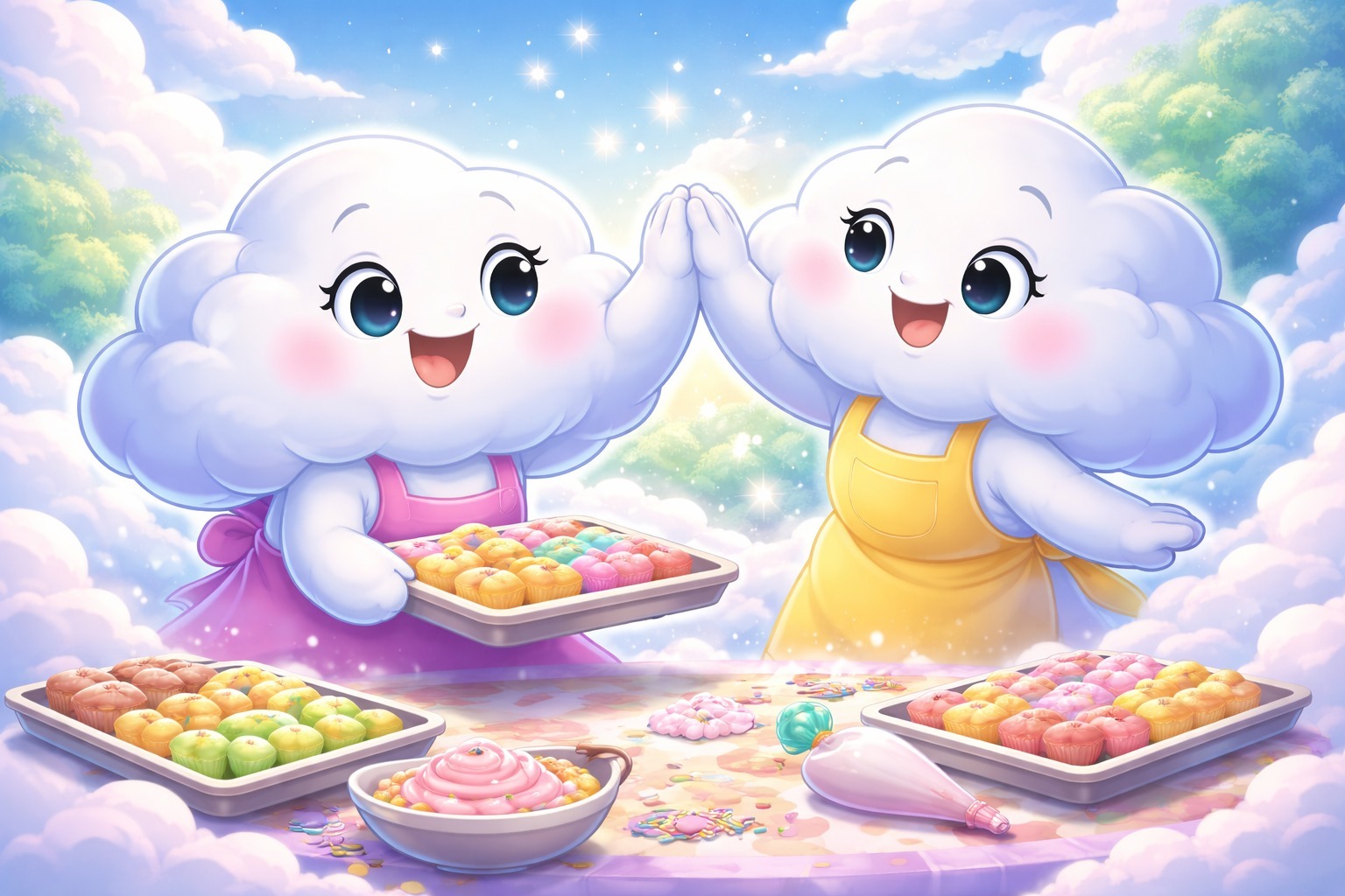 Megha the Happy Cloud