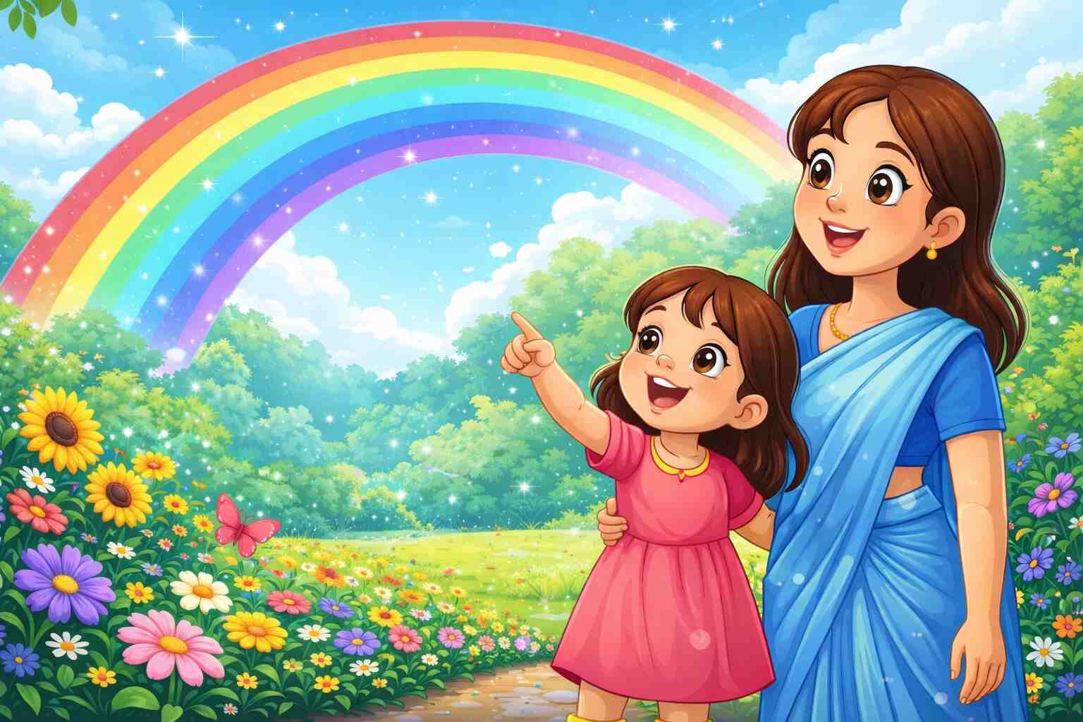 Rainbow After Rain: A Child’s Wonderful Discovery Rainbow After Rain